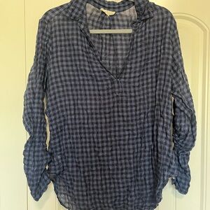 Lou and Gray Crinkle Top - Size Small